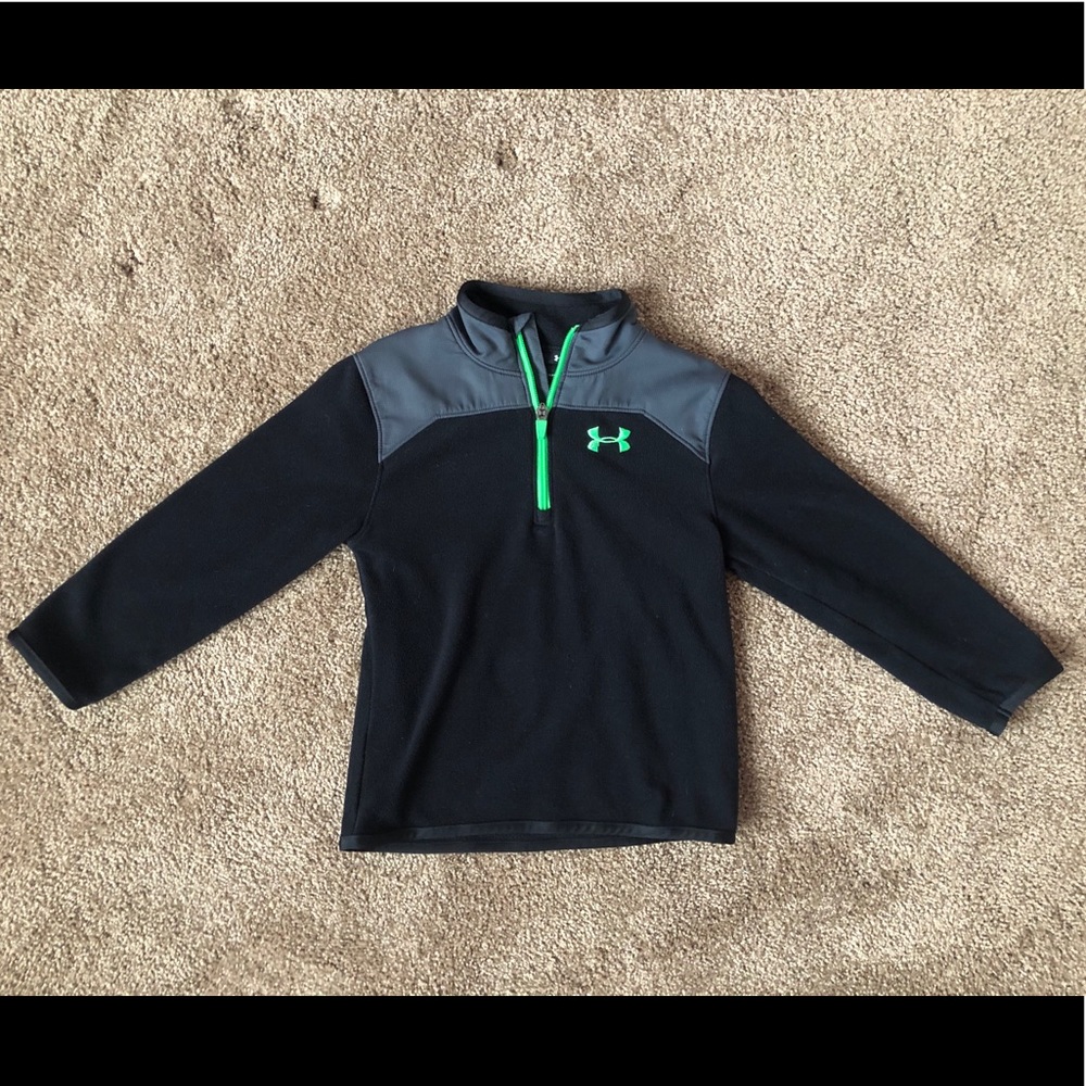 Under Armour pull over zip up fleece
